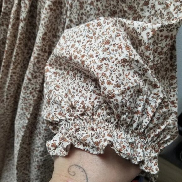 Doen Odessa Mini Dress in Sienna Champignon XL - Picture 12 of 14